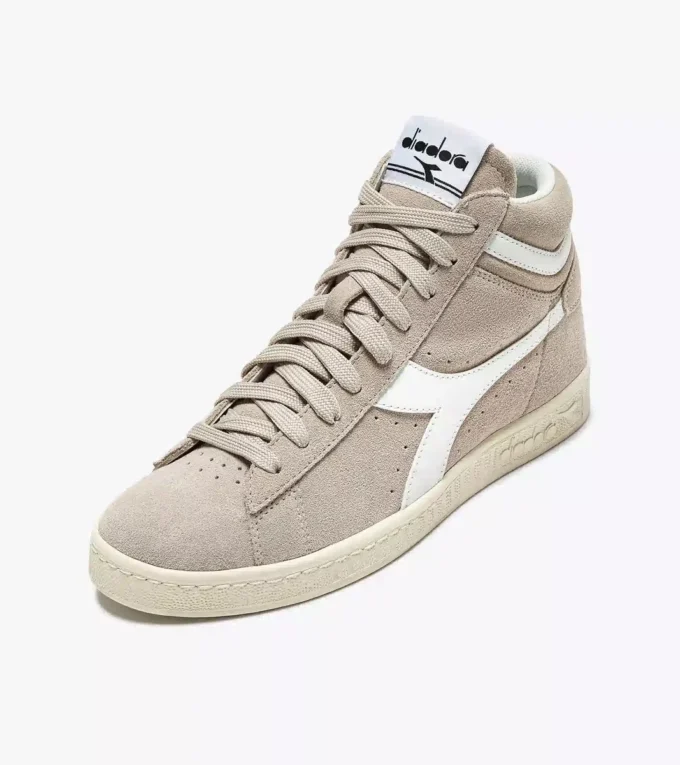 Game L High Suede Waxed Sporty sneakers
