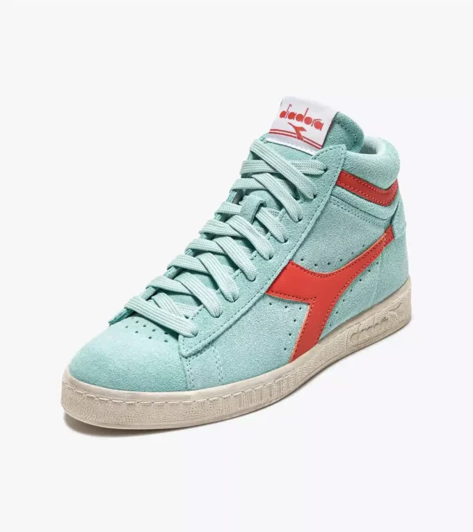 Game L High Suede Waxed Sporty sneakers