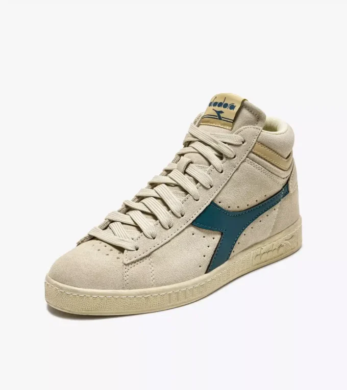 Game L High Suede Waxed Sporty sneakers