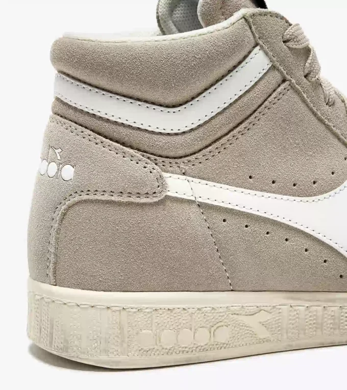 Game L High Suede Waxed Sporty sneakers
