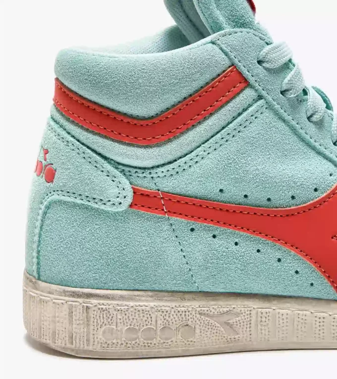 Game L High Suede Waxed Sporty sneakers