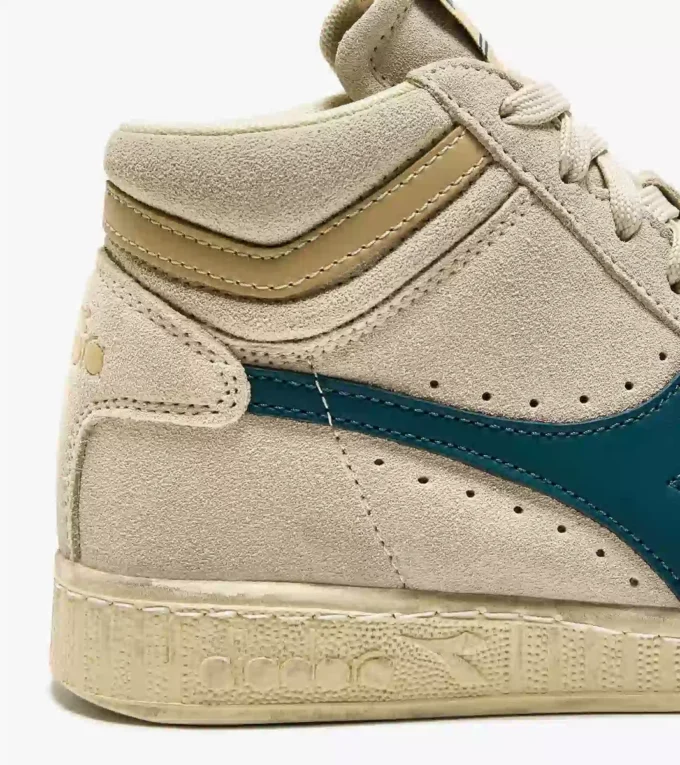 Game L High Suede Waxed Sporty sneakers