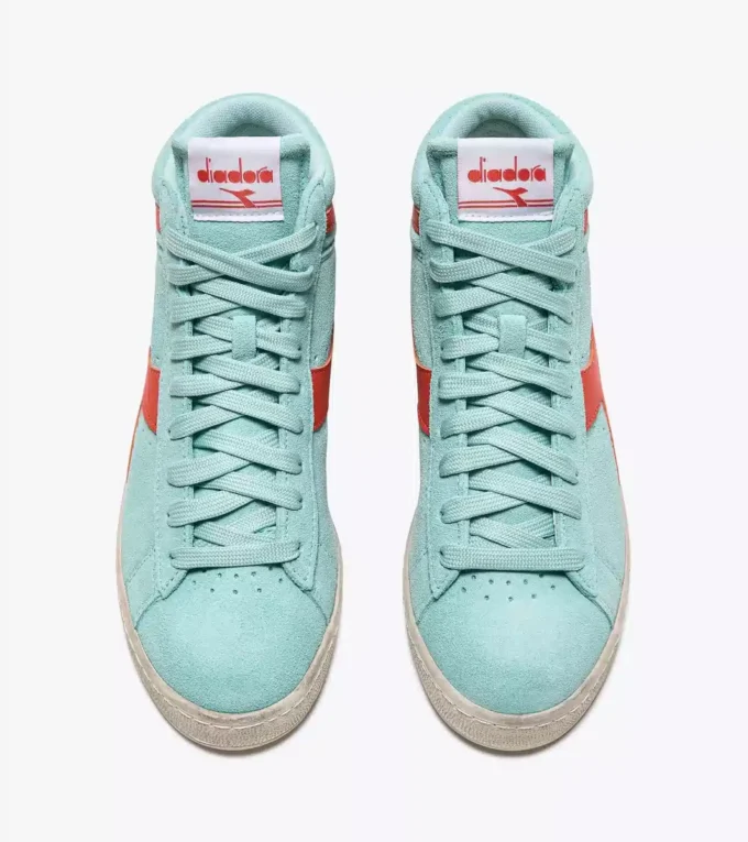 Game L High Suede Waxed Sporty sneakers