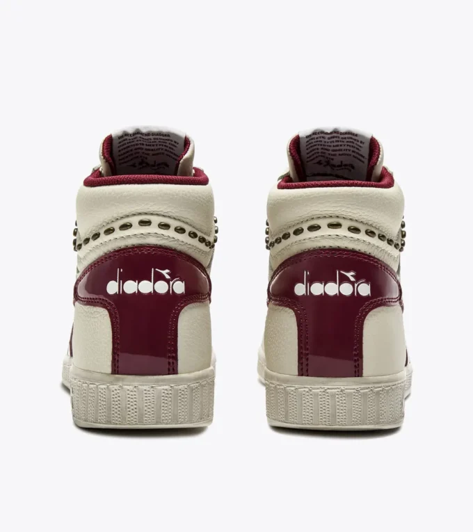 Game L High Waxed Studs Wn High-top retro-tennis sneaker Game L High Waxed Studs Wn High-top retro-tennis sneaker