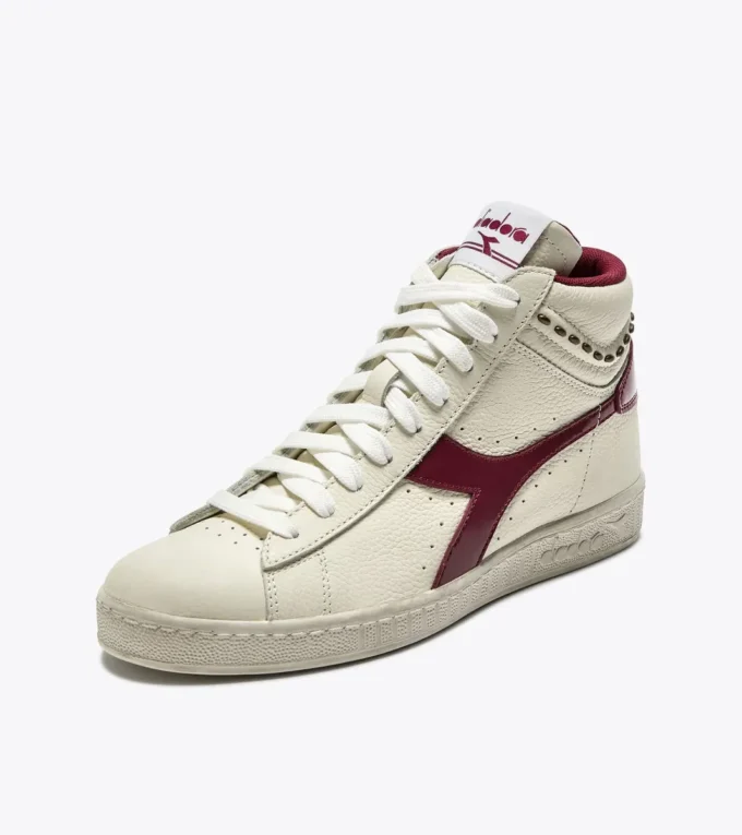 Game L High Waxed Studs Wn High-top retro-tennis sneaker Game L High Waxed Studs Wn High-top retro-tennis sneaker