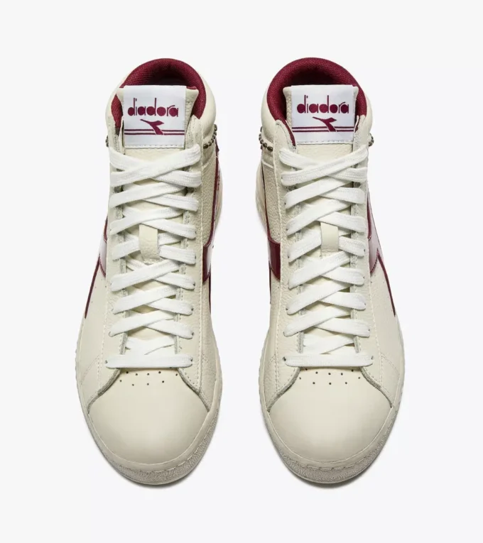 Game L High Waxed Studs Wn High-top retro-tennis sneaker Game L High Waxed Studs Wn High-top retro-tennis sneaker