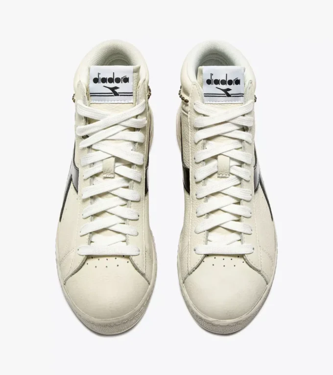 Game L High Waxed Studs Wn High-top retro-tennis sneaker Game L High Waxed Studs Wn High-top retro-tennis sneaker