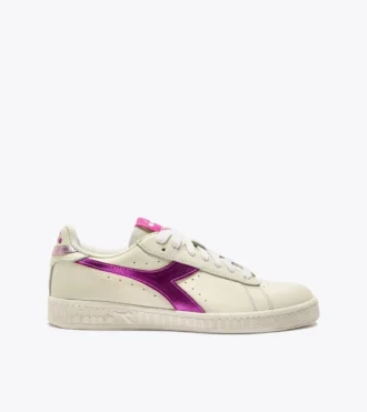 Game L Low Waxed Metal Wn Leather sports sneakers