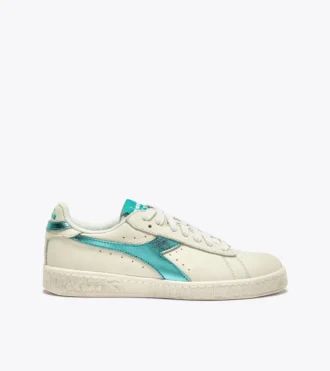 Game L Low Waxed Metal Wn Leather sports sneakers