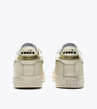 Game L Low Waxed Metal Wn Leather sports sneakers