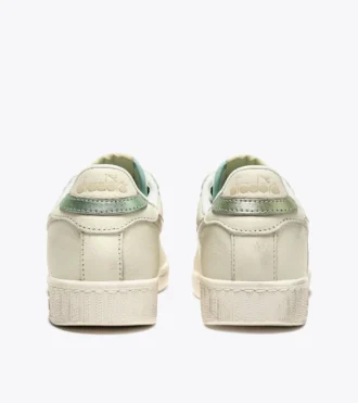 Game L Low Waxed Metal Wn Leather sports sneakers