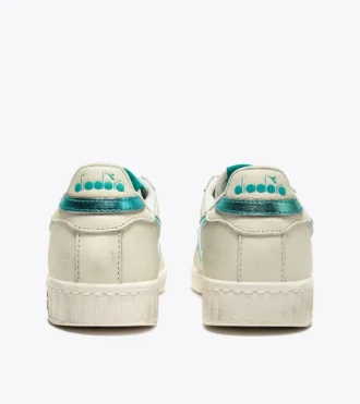 Game L Low Waxed Metal Wn Leather sports sneakers