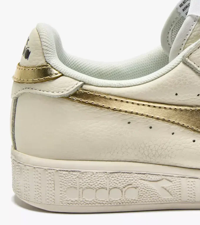 Game L Low Waxed Metal Wn Leather sports sneakers