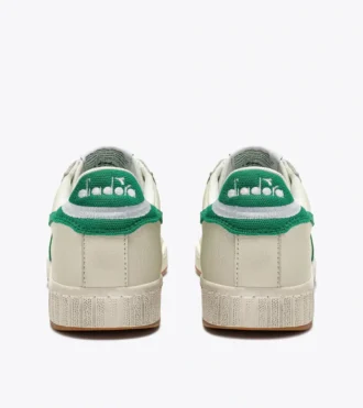 Game Low Jersey Waxed Retro-tennis sneaker