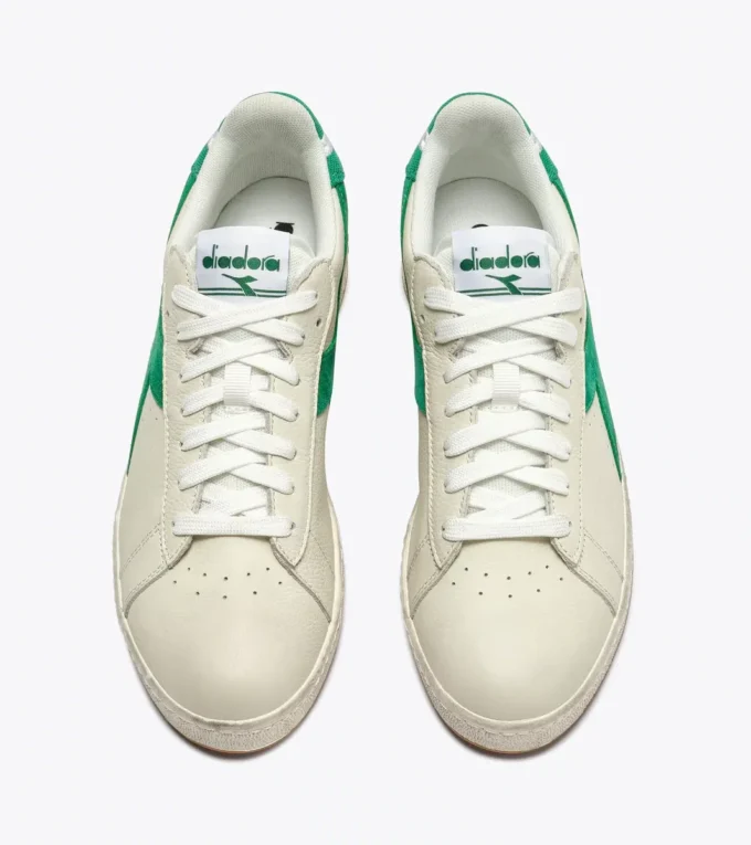 Game Low Jersey Waxed Retro-tennis sneaker Game Low Jersey Waxed Retro-tennis sneaker