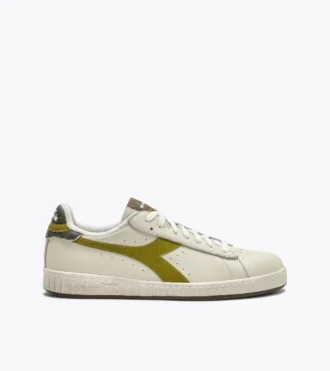 Game Low Stripes Waxed Retro-tennis sneaker