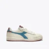 Game Low Stripes Waxed Retro-tennis sneaker Game Low Stripes Waxed Retro-tennis sneaker
