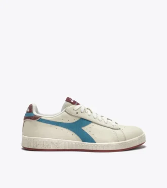 Game Low Stripes Waxed Retro-tennis sneaker