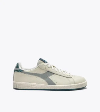 Game Low Stripes Waxed Retro-tennis sneaker