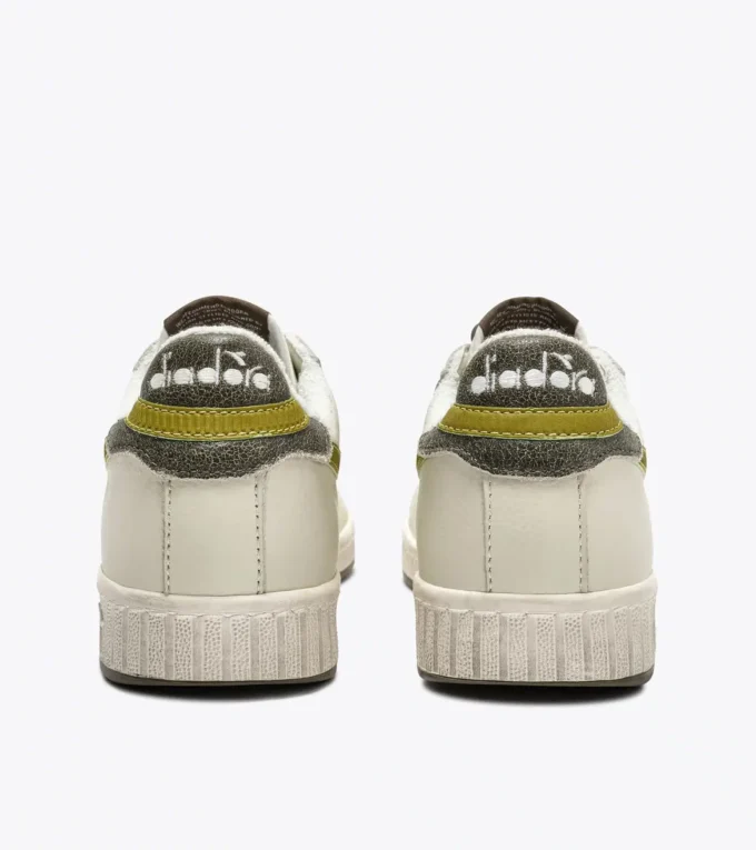 Game Low Stripes Waxed Retro-tennis sneaker Game Low Stripes Waxed Retro-tennis sneaker