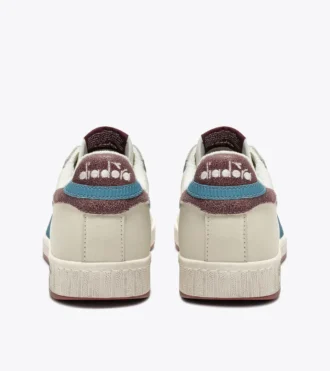Game Low Stripes Waxed Retro-tennis sneaker