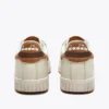 Game Low Stripes Waxed Retro-tennis sneaker Game Low Stripes Waxed Retro-tennis sneaker