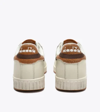 Game Low Stripes Waxed Retro-tennis sneaker