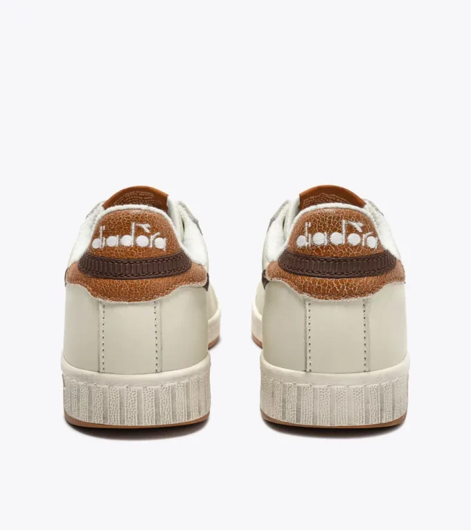 Game Low Stripes Waxed Retro-tennis sneaker Game Low Stripes Waxed Retro-tennis sneaker