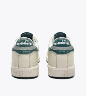 Game Low Stripes Waxed Retro-tennis sneaker