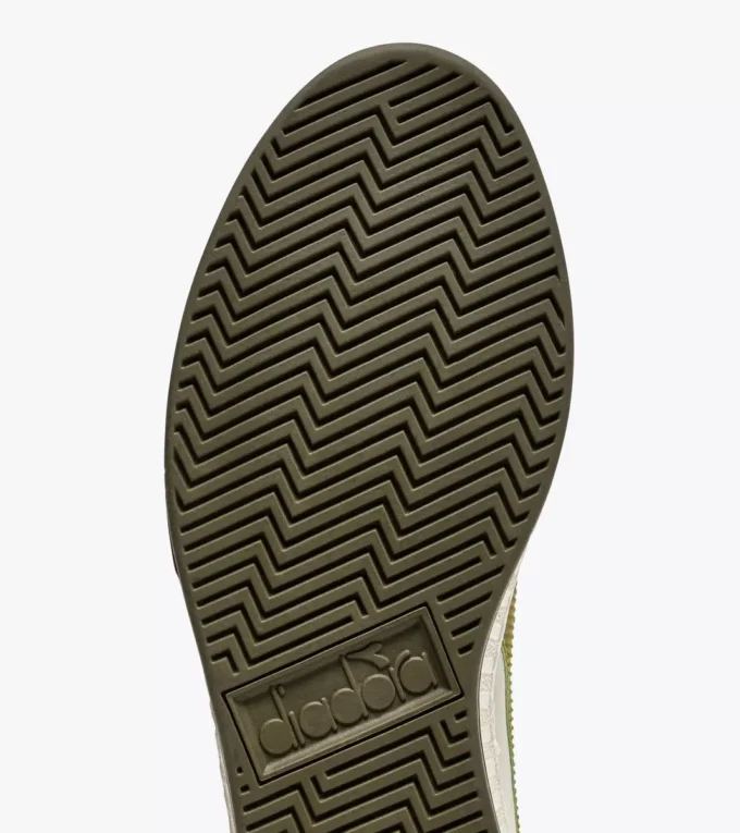 Game Low Stripes Waxed Retro-tennis sneaker Game Low Stripes Waxed Retro-tennis sneaker