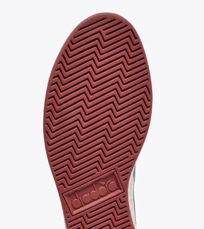 Game Low Stripes Waxed Retro-tennis sneaker Game Low Stripes Waxed Retro-tennis sneaker