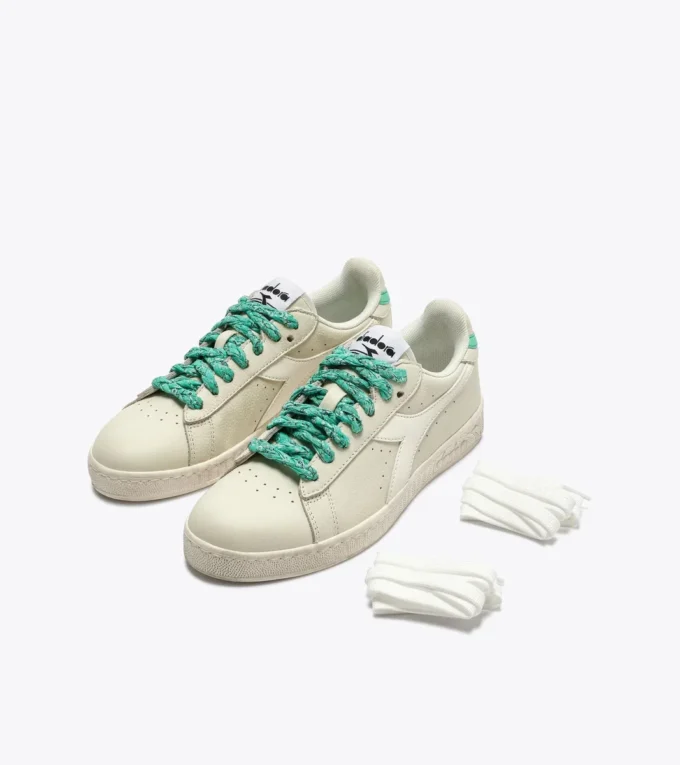Game Low Waxed Paisley Wn Retro-tennis sneaker Game Low Waxed Paisley Wn Retro-tennis sneaker