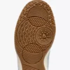 Gold Indoor Metal Terrace-style Leather Sneakers