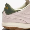 Gold Indoor Metal Terrace-style Leather Sneakers