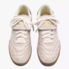Gold Indoor Metal Terrace-style Leather Sneakers