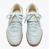 Gold Indoor Metal Terrace-style Leather Sneakers