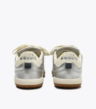 Gold Indoor Metallic Terrace sneakers in laminated leather