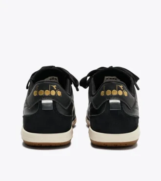 Gold Indoor Terrace Leather Sneakers