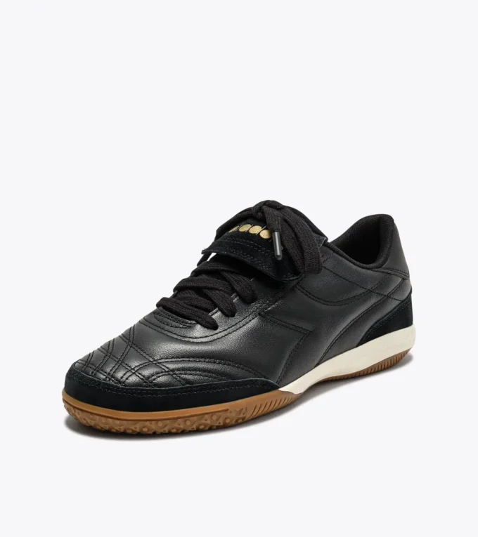 Gold Indoor Terrace Leather Sneakers Gold Indoor Terrace Leather Sneakers