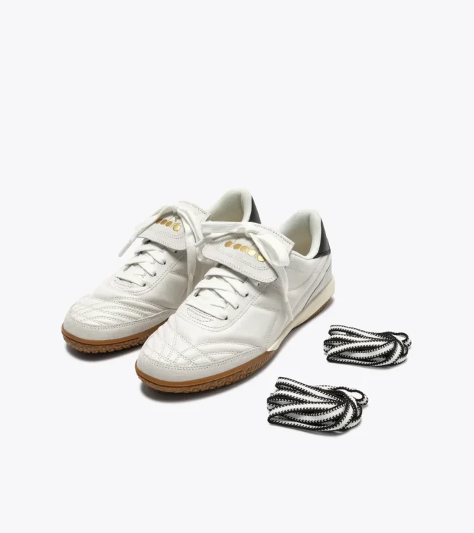 Gold Indoor Terrace Leather Sneakers Gold Indoor Terrace Leather Sneakers