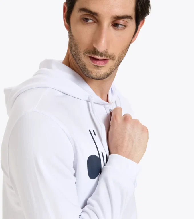 Hd Fz Sweat Diadora Club Tennis full zipper hoodie Hd Fz Sweat Diadora Club Tennis full zipper hoodie