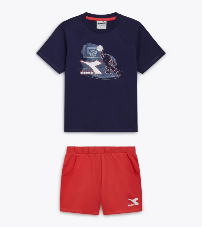 Jb. Set Ss Riddle Sports set – T-shirt and shorts – Boy Jb. Set Ss Riddle Sports set – T-shirt and shorts – Boy