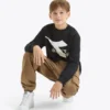 Jb.Sweatshirt Crew Logo Fir Crewneck sweatshirt – Boy