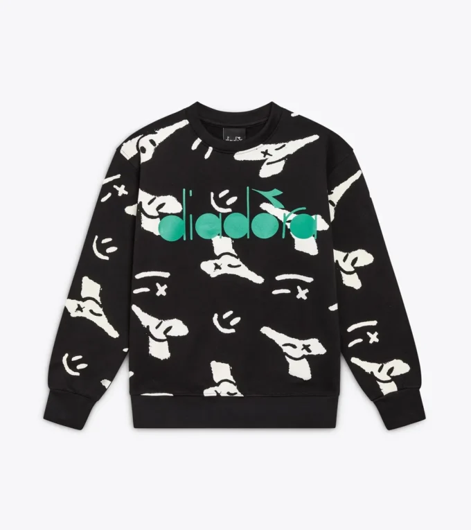 Jb. Sweatshirt Smile Logo Crewneck sweatshirt – Boy Jb. Sweatshirt Smile Logo Crewneck sweatshirt – Boy