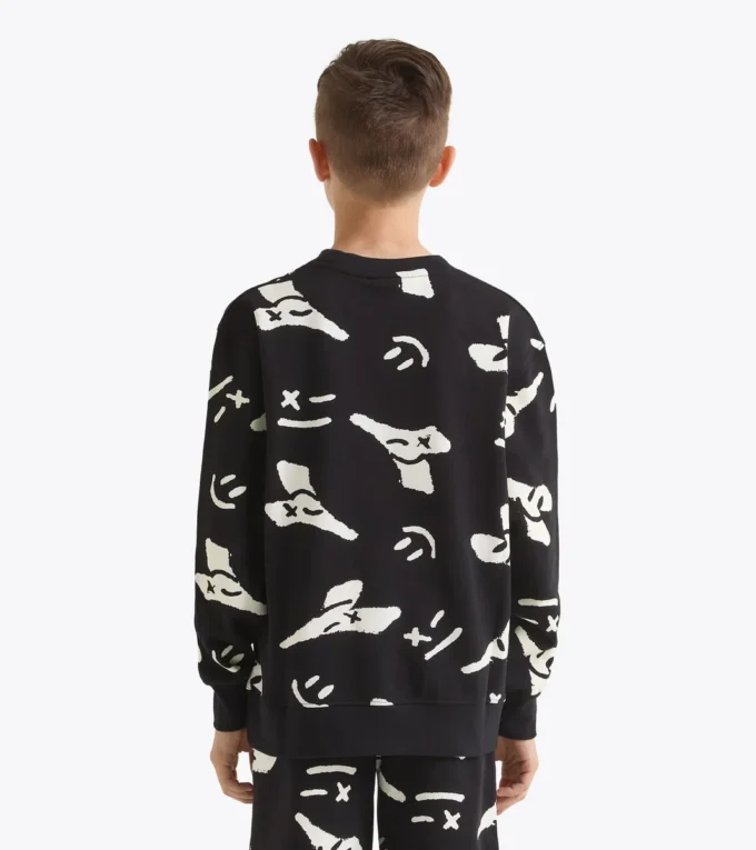 Jb. Sweatshirt Smile Logo Crewneck sweatshirt – Boy Jb. Sweatshirt Smile Logo Crewneck sweatshirt – Boy