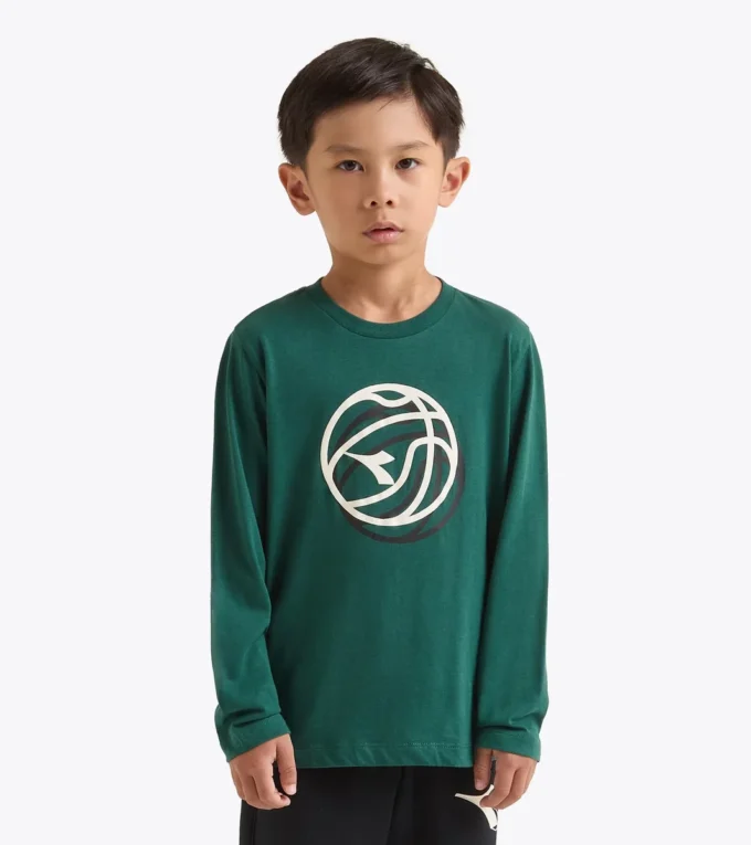 Jb. T-Shirt Ls Logo Cotton long-sleeved t-shirt – Boy