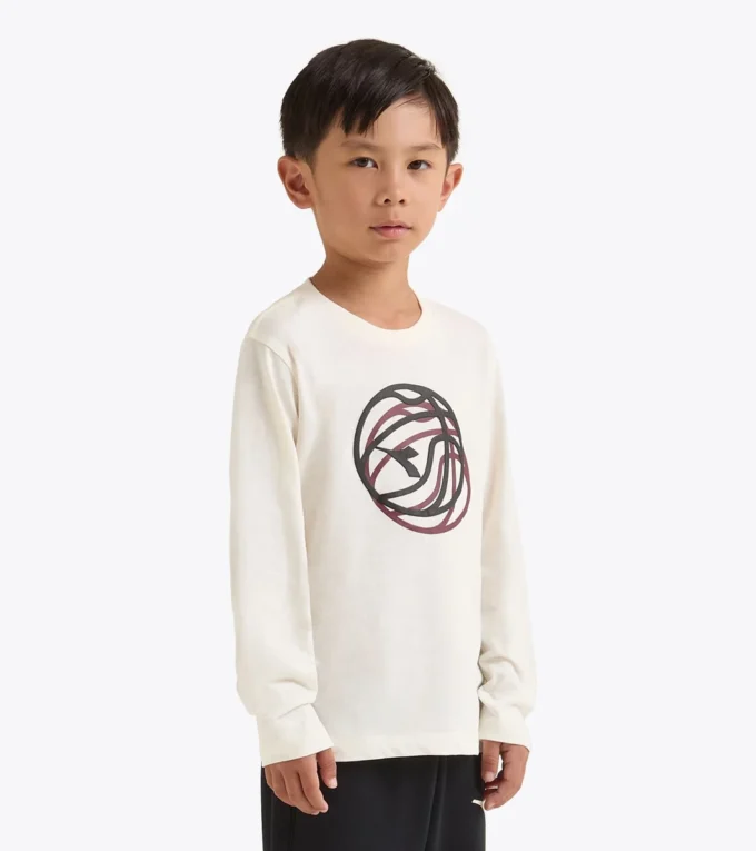 Jb. T-Shirt Ls Logo Cotton long-sleeved t-shirt – Boy
