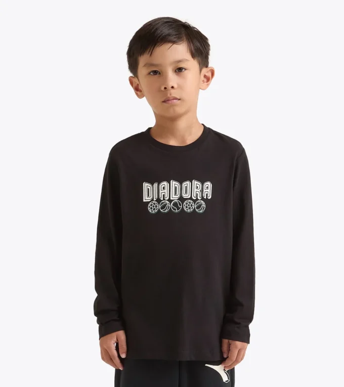 Jb. T-Shirt Ls Logo Cotton long-sleeved t-shirt – Boy
