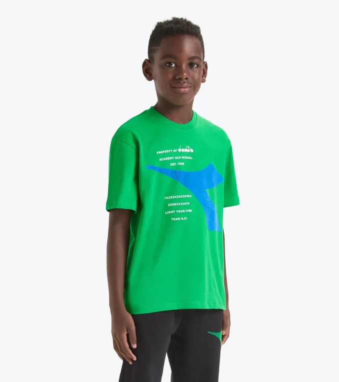 Jb. T-Shirt Ss Fregio T-shirt with a contrasted logo – Boy Jb. T-Shirt Ss Fregio T-shirt with a contrasted logo – Boy