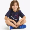 Jb. T-Shirt Ss Graffiti Bl Cotton t-shirt – Boy